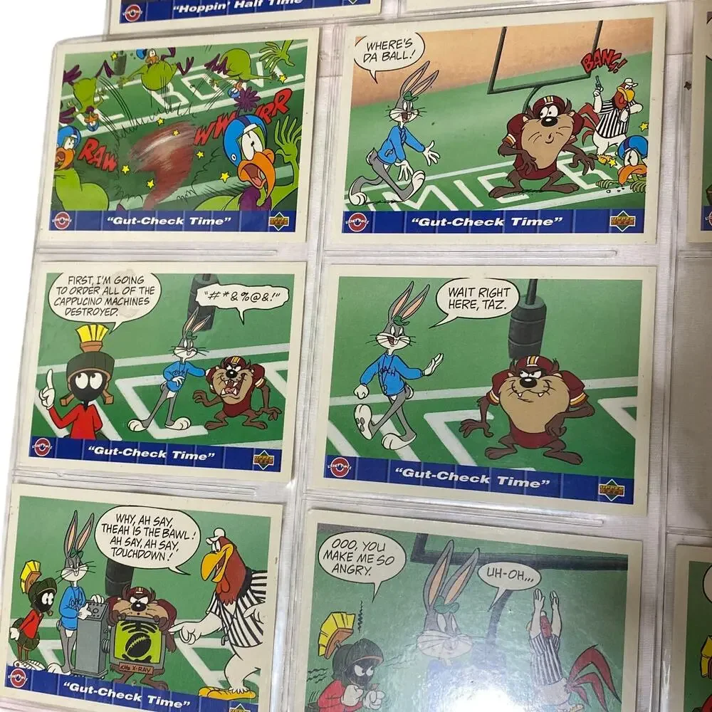 1992 Upper Deck Comic Ball Looney Tunes 202 Cards Set Not Complete